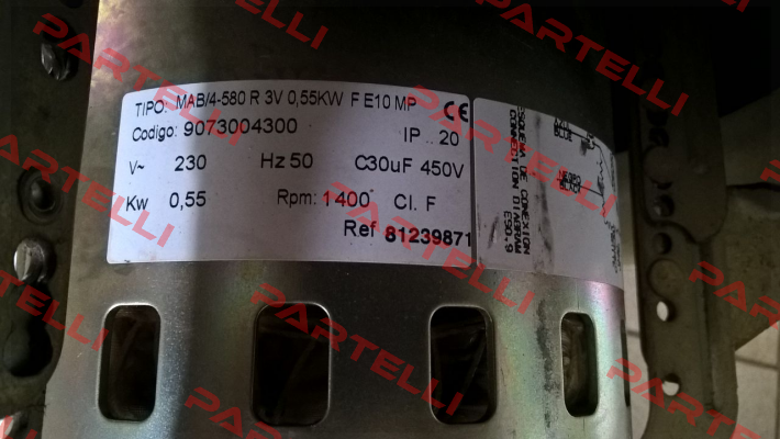 MAB/4-580 R 3V 0,55KW FE10 MP Chaysol