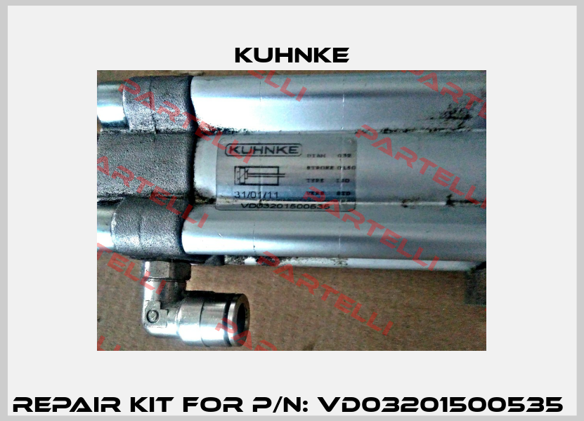 Repair Kit For P/N: VD03201500535  Kuhnke