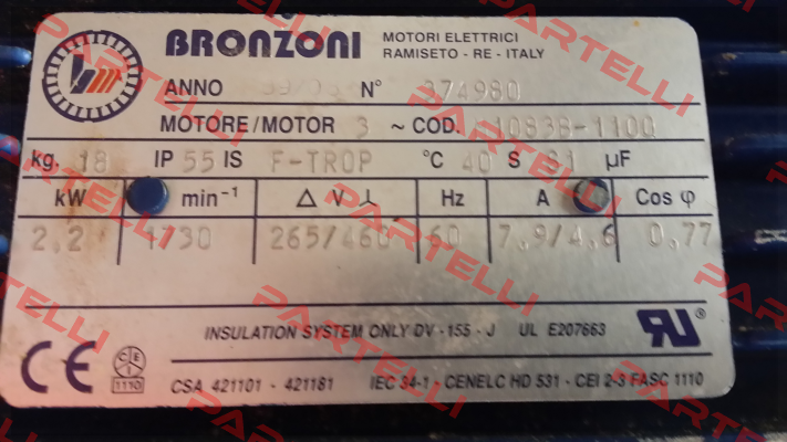 GR 100 B5 (374980)  Bronzoni