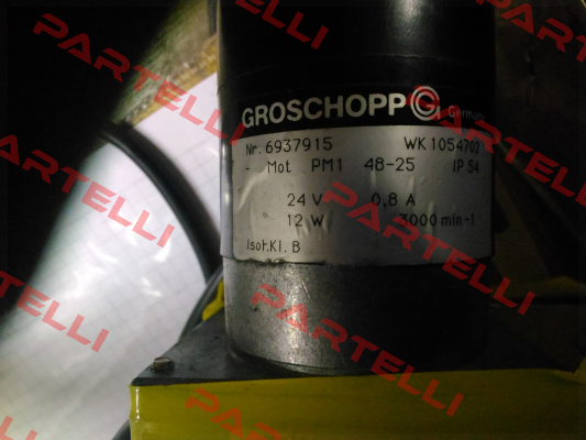 Typ: PM1 48-25, 24 V DC  Groschopp