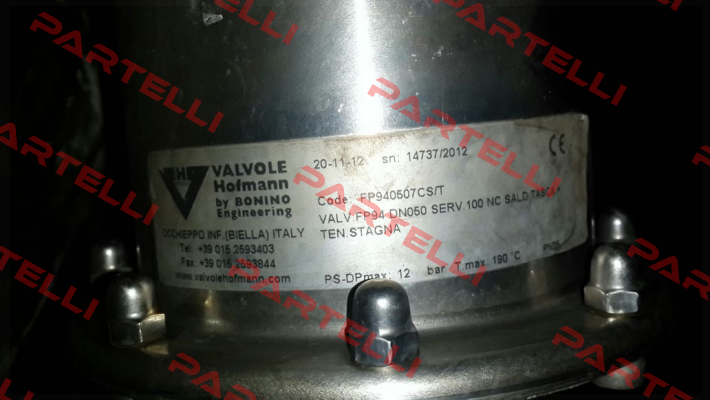 FP940507CS/T  Valvole Hofmann
