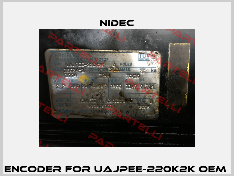 Encoder For UAJPEE-220K2K OEM  Nidec