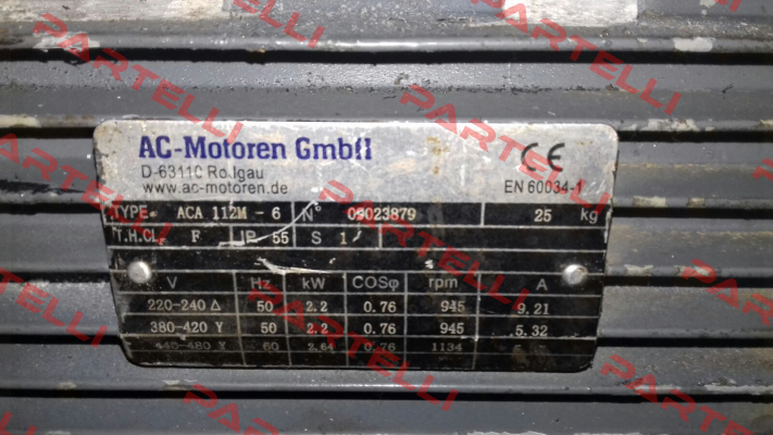 ACA 112 M-6 AC Motoren