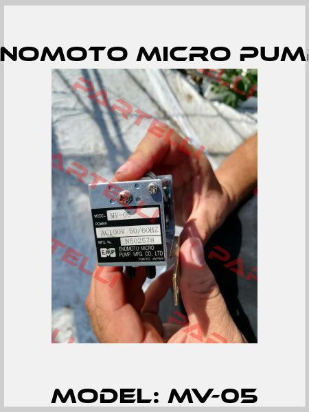 Model: MV-05 Enomoto Micro Pump