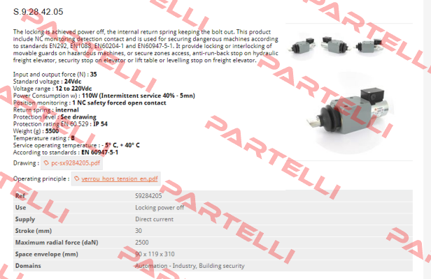 1BS2820A55 Mecalectro