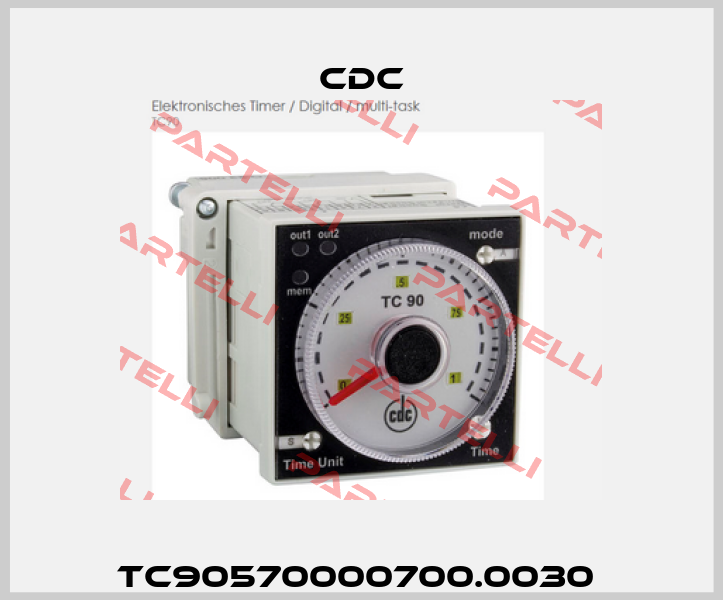 TC90570000700.0030  CDC