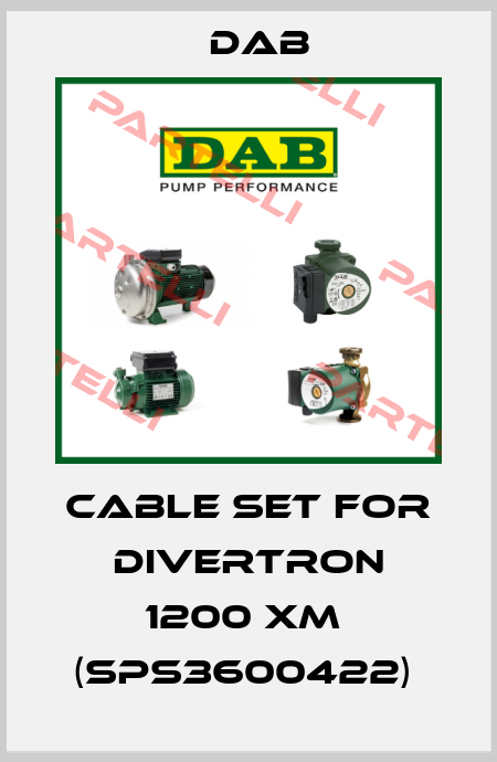 Cable Set For DIVERTRON 1200 XM  (SPS3600422)  DAB