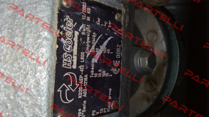KS20-AEP-412 L800  HS Cooler
