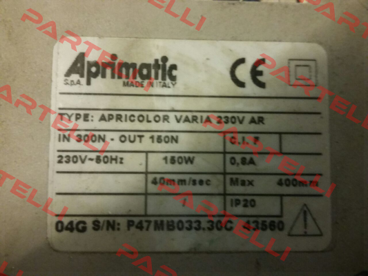 43503/023  Aprimatic