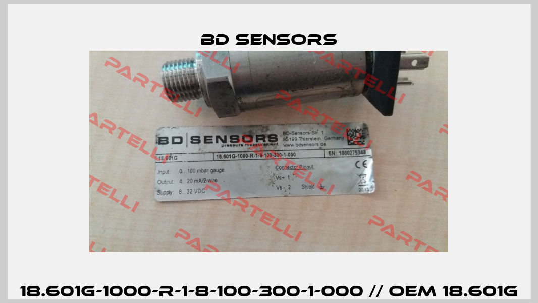 18.601G-1000-R-1-8-100-300-1-000 // OEM 18.601G Bd Sensors