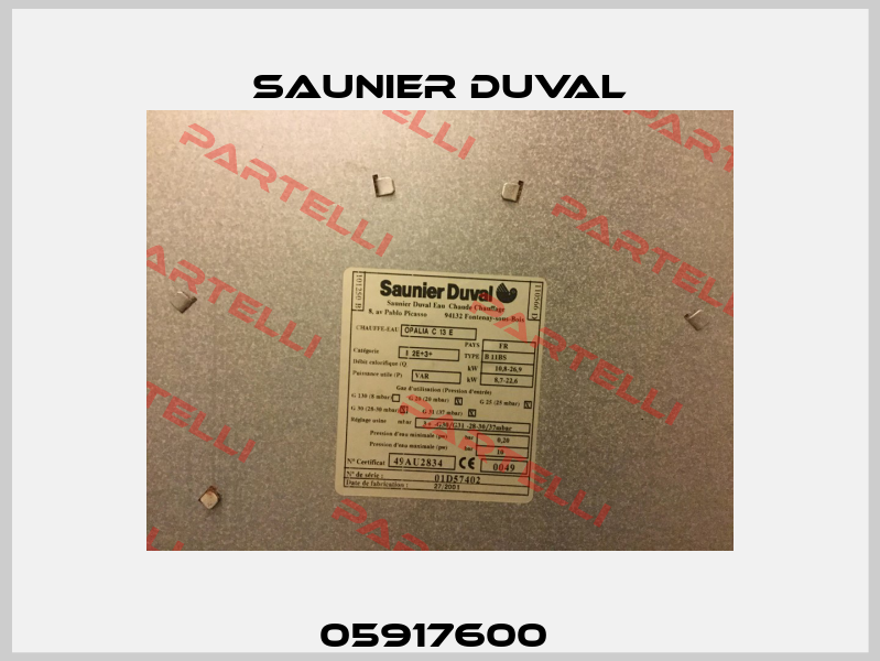 05917600  Saunier Duval