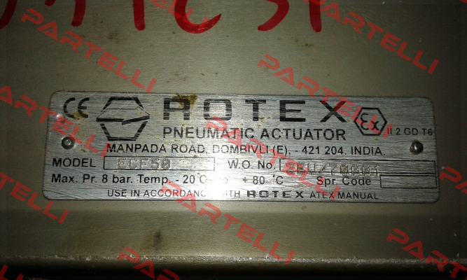 Repair kit for ECF 50  Rotex