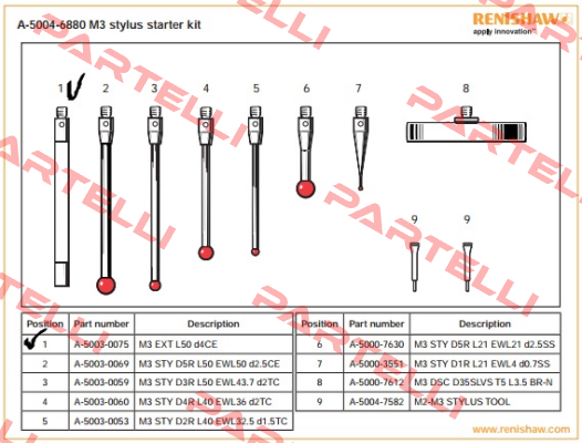 A-5003-0075 Renishaw