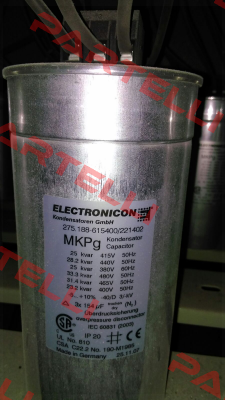 275.188-615400/221402 REPLACED BY 275.186-515400 221K02 (1051288)  Electronicon