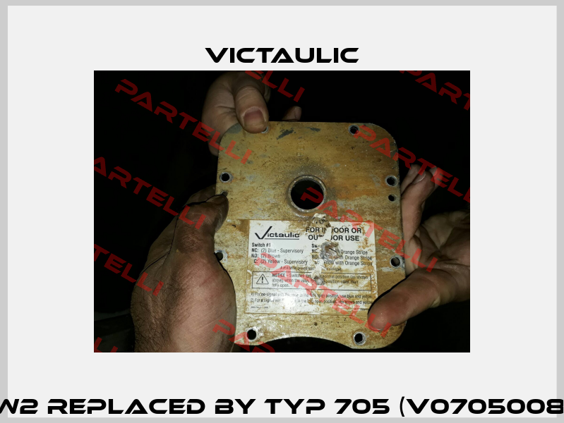 V030351HW2 REPLACED BY Typ 705 (V07050089000008)  Victaulic