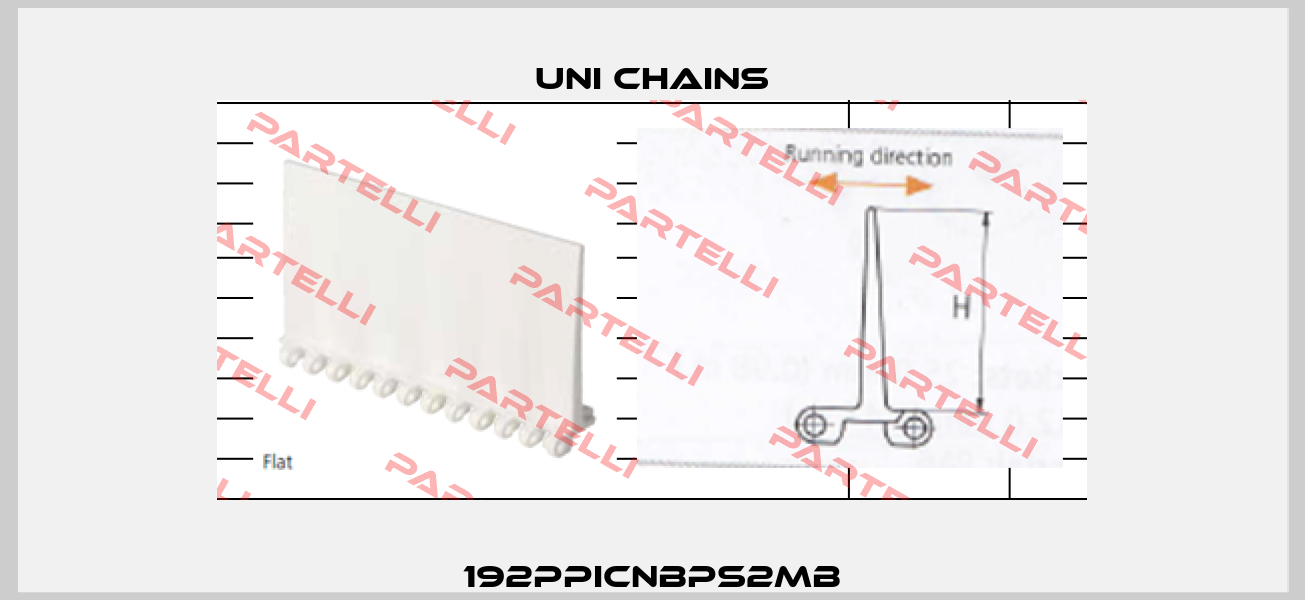 192PPICNBPS2MB Uni Chains