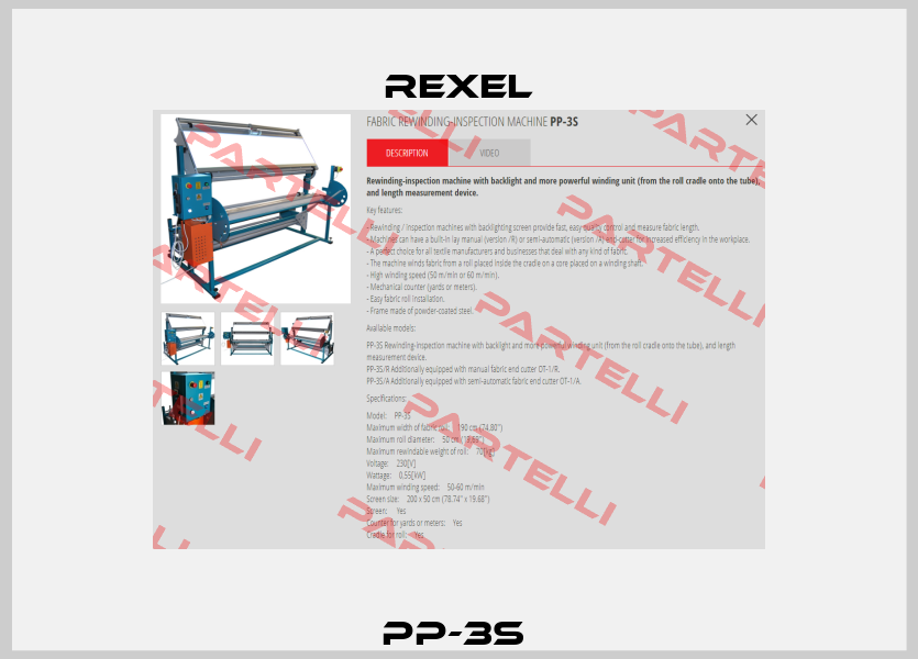 PP-3S  Rexel
