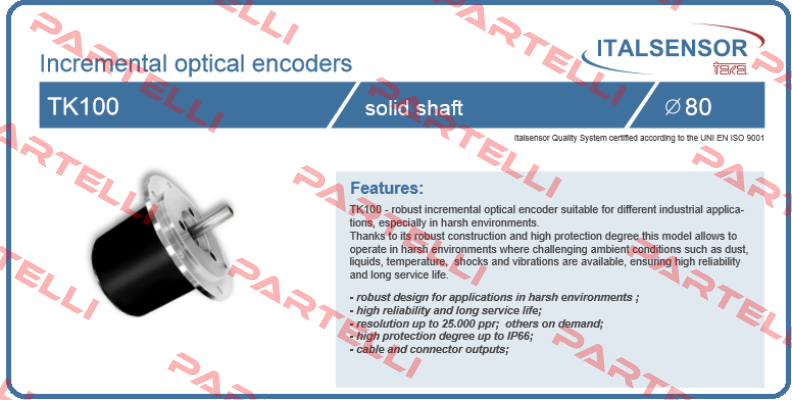1E2A110B Italsensor / Tekel