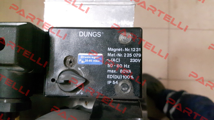 Magnet kpl.Nr.1231 AC 230 V IP 54 (228295)  Dungs