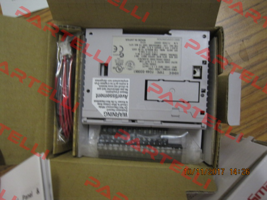 P/N: 206205 Type: FC4A-D20RK1  Idec