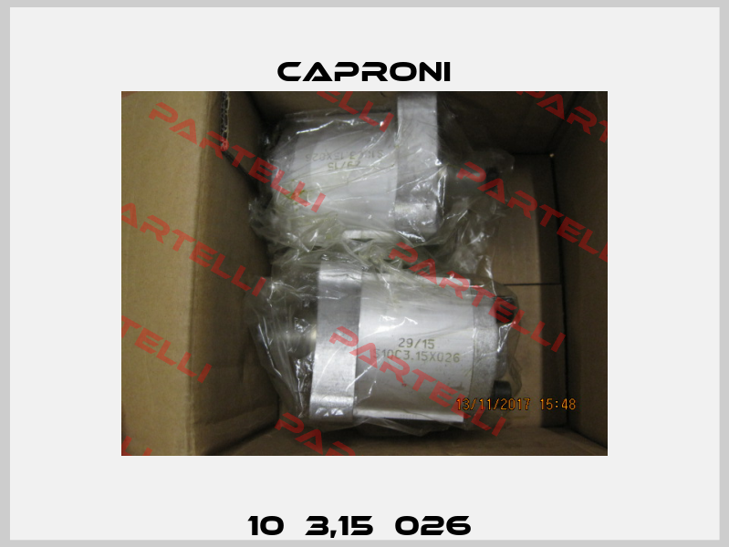 10С3,15Х026  Caproni