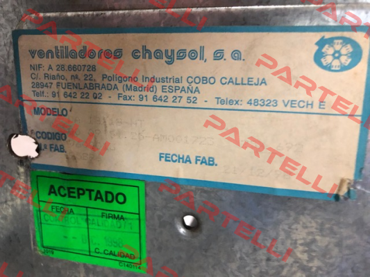 7600013 Chaysol