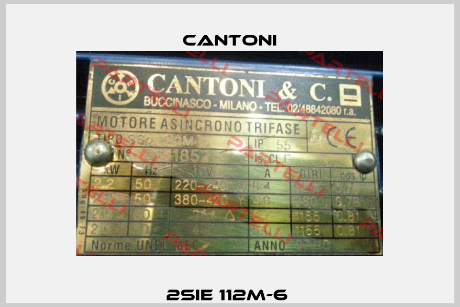 2SIE 112M-6  Cantoni