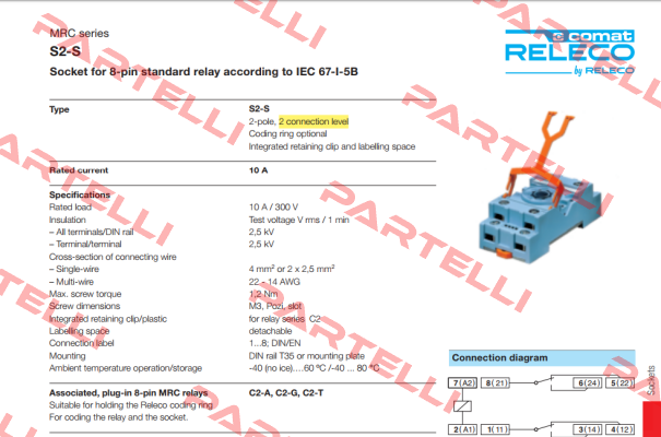 S2-S Comat Releco