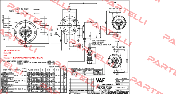 B5025C13  VAF Instruments