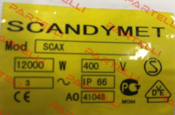 SCAX 12kW (AO41048) SCANDYMET