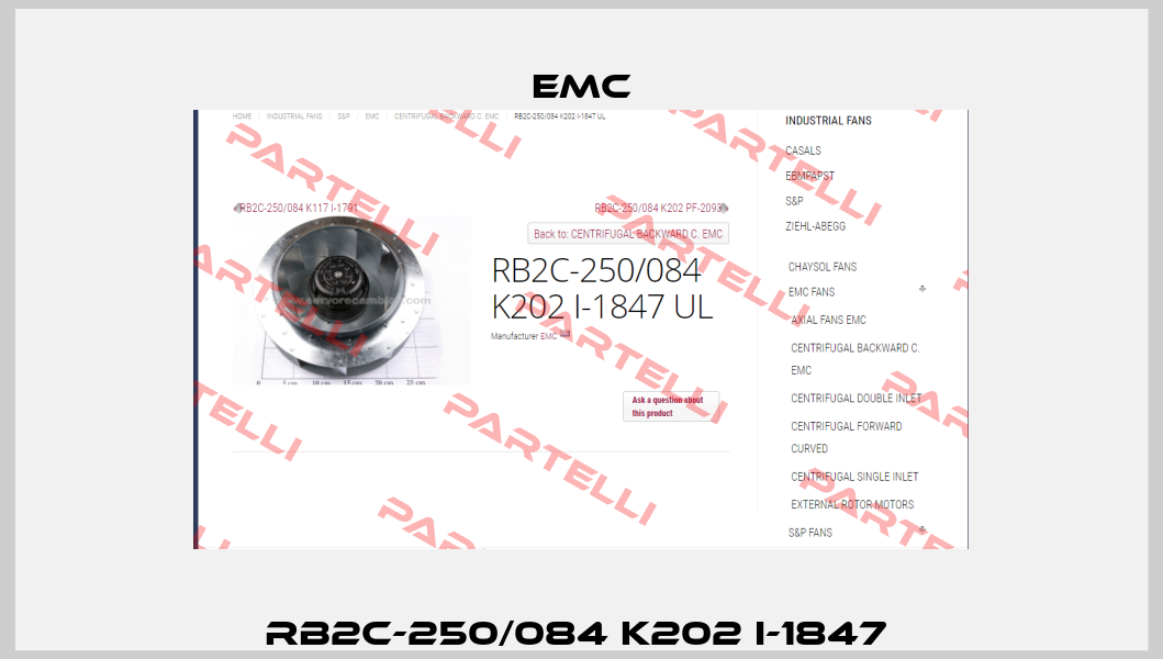 RB2C-250/084 K202 I-1847  Emc