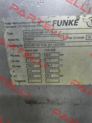 GPL 8-44-H-30  Funke