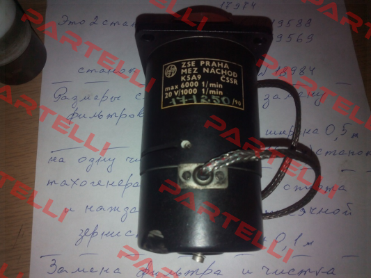 K5A9 CSSR obsolete, replace by K5A7-00  MEZ Nachod-ATAS