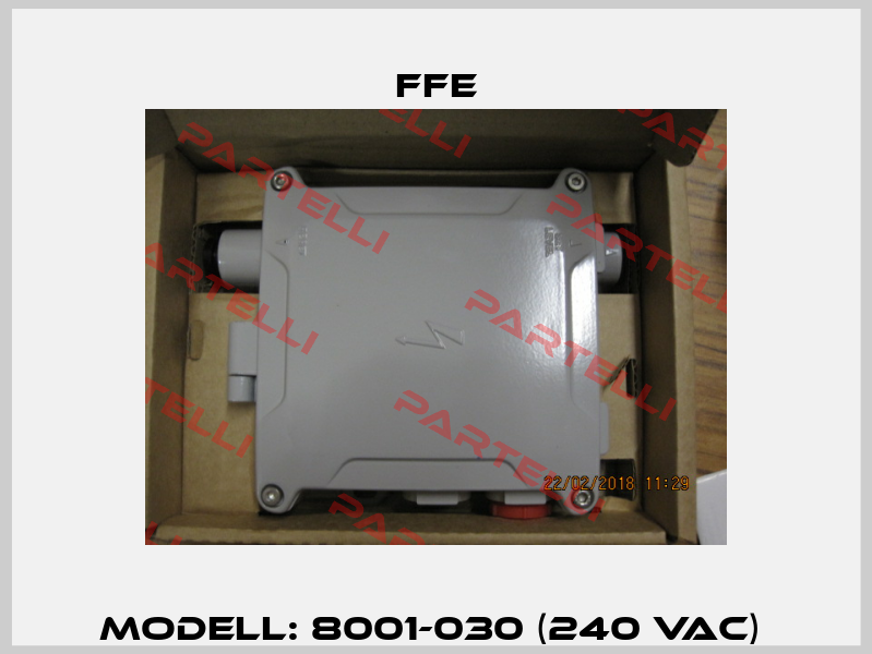 Modell: 8001-030 (240 Vac)  Ffe