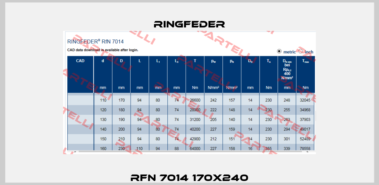 RFN 7014 170X240 Ringfeder