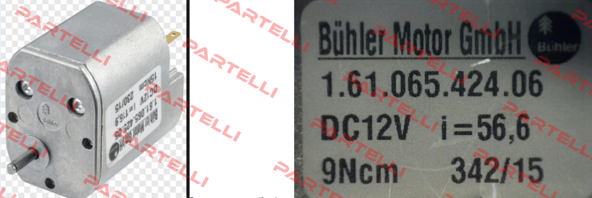 1.61.065.424 Bühler Motor