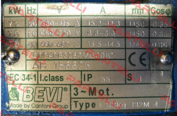 disc for ISSKg 132M-4 Bevi