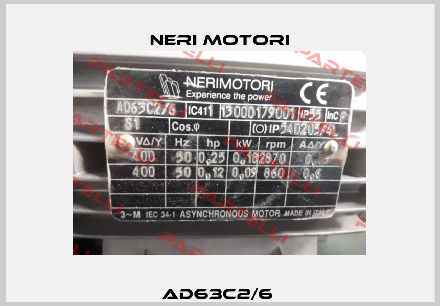 AD63C2/6  Neri Motori