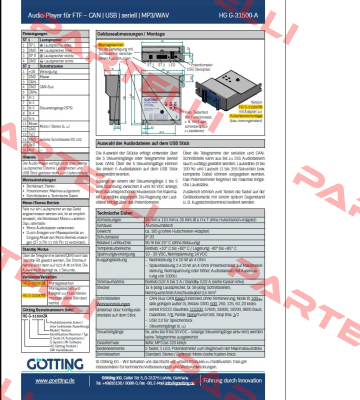 HG G-31500ZA  Gotting