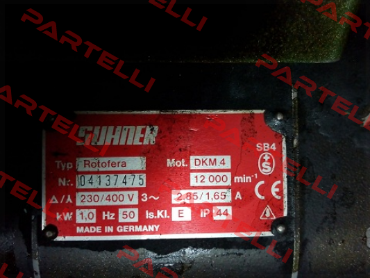 F D10 USP 400V 50HZ   Suhner