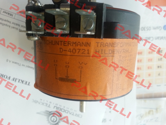 311301004 / Type: RV 230/1.00 Schuntermann Transformatoren