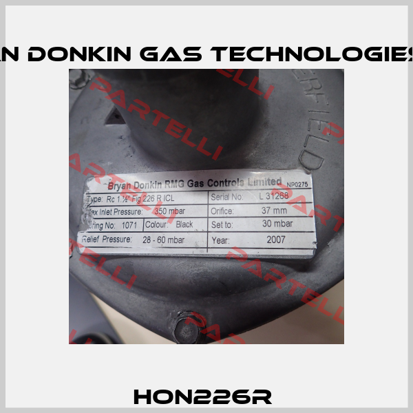 HON226R  Bryan Donkin Gas Technologies Ltd.