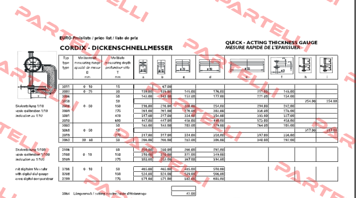 T100461 3003  c  CORDIX