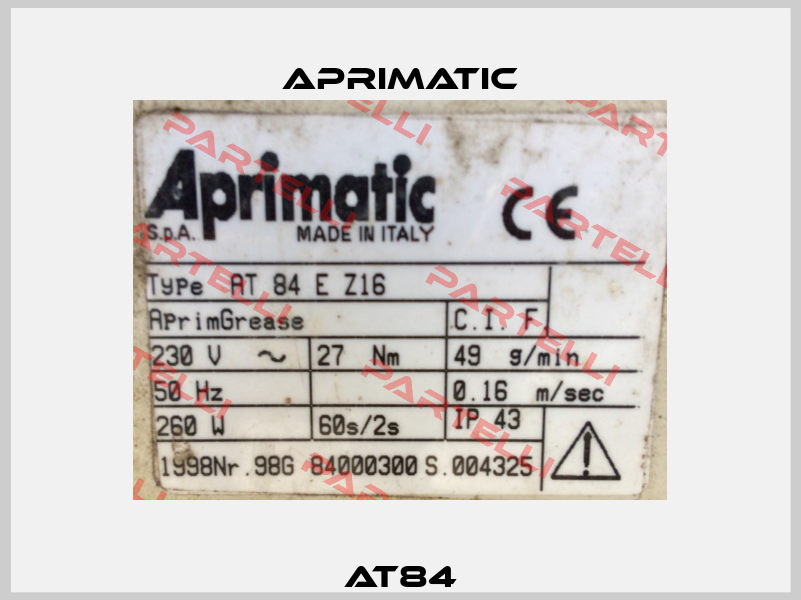 AT84 Aprimatic