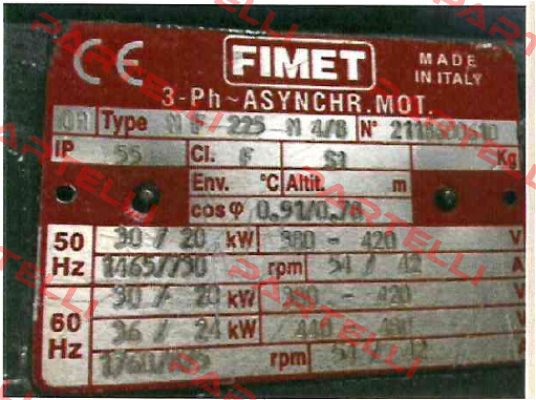 M225 ED90- MS200 ED.75  Fimet