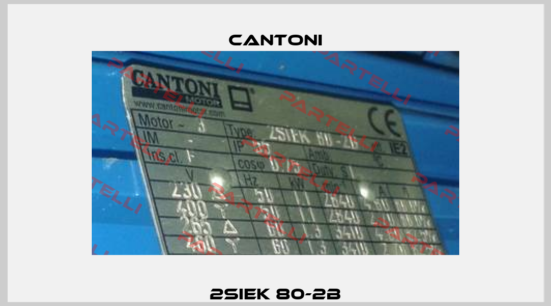 2SIEK 80-2B Cantoni