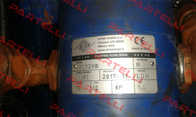PGLG--72VVVB---GG--M8112M Ultra Pompe