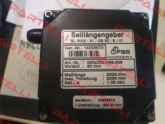 5932Z52-066.006 oem FSG Fernsteuergeräte