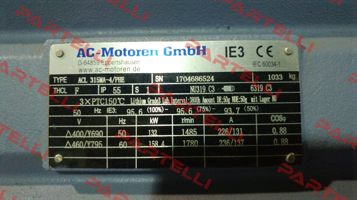 ACL 315 MA 4/PHE  AC Motoren
