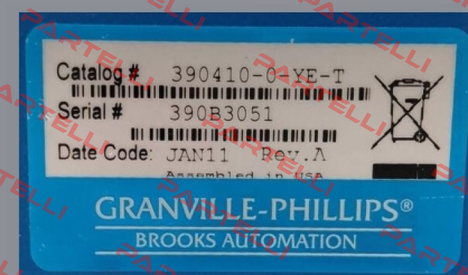 390410-0-YE-T    GRANVILLE PHILLIPS